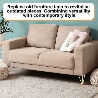 Iron Furniture Sofa Legs FIND-WH0173-479G-1