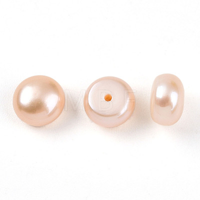 Grade 3A Natural Cultured Freshwater Pearl Beads PEAR-N018-3A-7075B-1