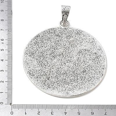 Tibetan Style Alloy Big Pendants AL-CBACA42-11AS-1