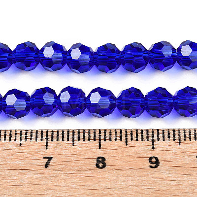 Transparent Glass Beads Strands EGLA-A035-T4mm-D06-1