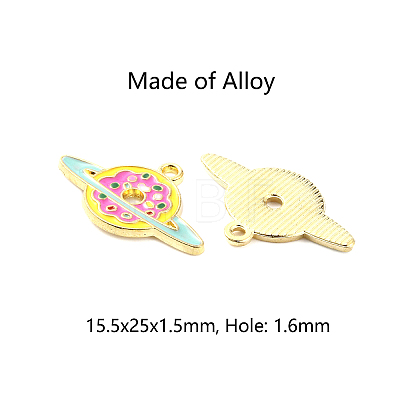 Alloy Enamel Pendants ENAM-CJC0004-33-1