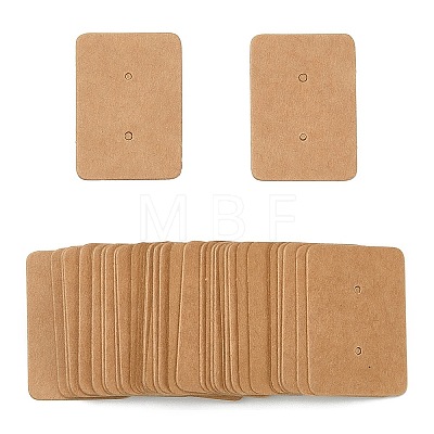 Kraft Paper Jewelry Earring Display Cards CDIS-YW0001-03B-1