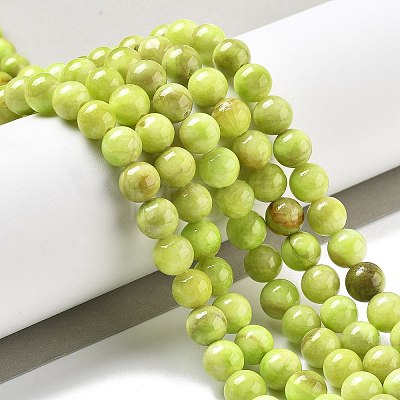 Natural Persian Jade Beads Strands G-A255-A02-02B-1