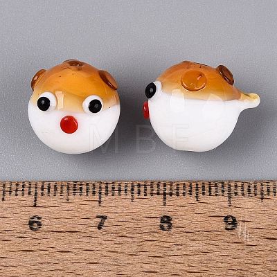 Handmade Lampwork Beads LAMP-Q039-12E-1