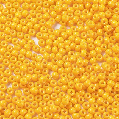 Baking Paint Glass Seed Beads SEED-H002-I-B503-1