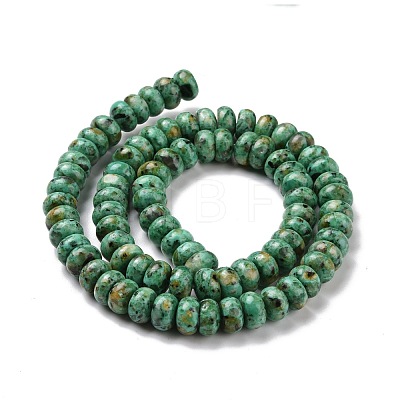 Natural African Turquoise(Jasper) Beads Strands G-E185-02-1