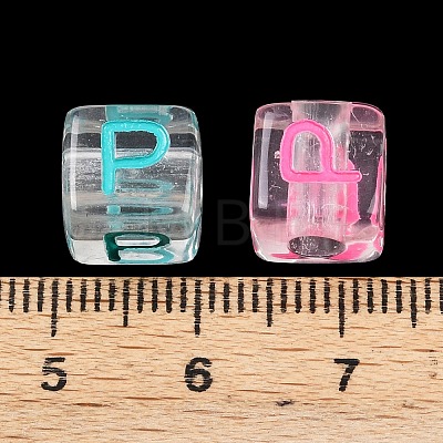 Acrylic European Beads MACR-I042-01P-1