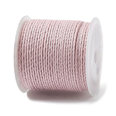 20M Polyester Braided Cord for Jewelry Making OCOR-G015-04A-15-1