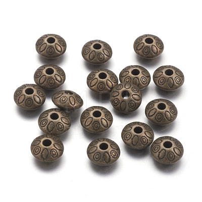 Tibetan Style Alloy Spacer Beads MLF10978Y-NF-1