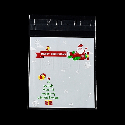 Christmas Theme Plastic Bakeware Bag OPP-Q004-05C-1