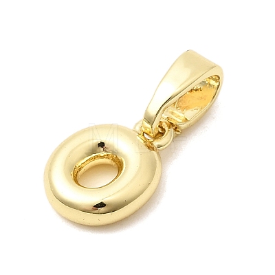 Brass Letter Charms KK-G554-22G-O-1