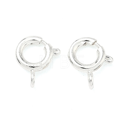 Brass Spring Ring Clasps KK-H532-24B-S-1