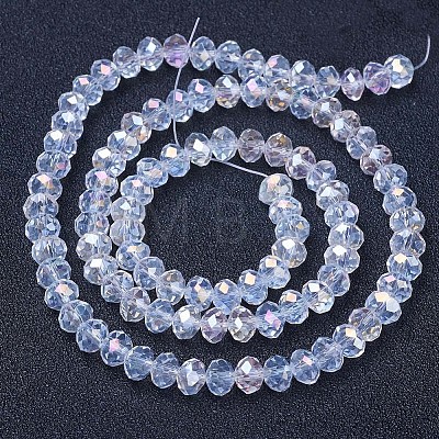 Electroplate Glass Beads Strands LS-EGLA-A044-T4mm-B19-1