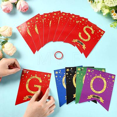Congrats Grad Paper Hanging Banner TH-FZCC84D-01B-02-1