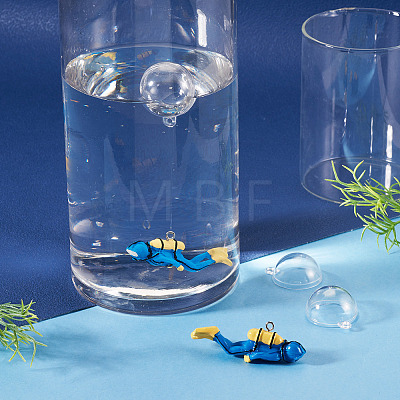 Resin Diver Model AJEW-TADJ0001-17B-1