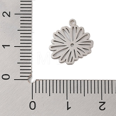 Non-Tarnish 304 Stainless Steel Pendants STAS-S139-06P-04-1