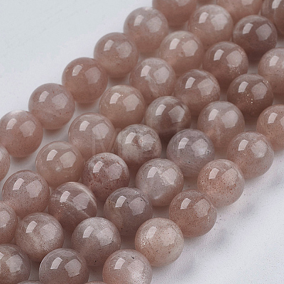 Natural Sunstone Beads Strands LS-G-J157-8mm-07-1