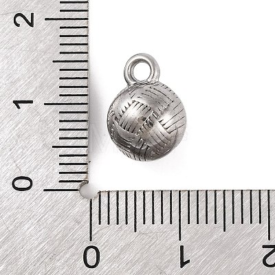 Non-Tarnish 304 Stainless Steel Charms STAS-Z077-05P-1