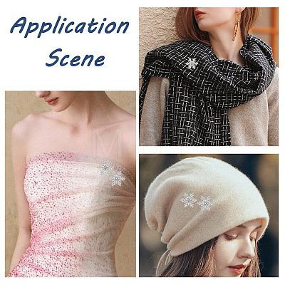 Christmas Alloy Rhinestone Lapel Pins JEWB-WH0028-135-1
