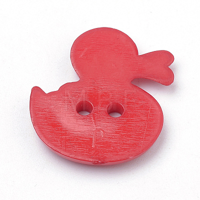 2-Hole Acrylic Buttons BUTT-Q037-10-1