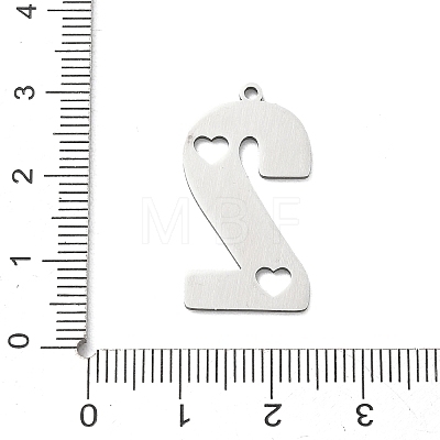 201 Stainless Steel Pendants SA-CBA3D3A-04P-1