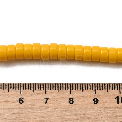 Opaque Glass Beads Strands GLAA-I060-01H-1