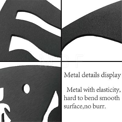 Iron Wall Signs AJEW-WH0286-098-1