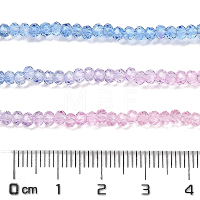 Transparent Painted Glass Beads Strands LS-DGLA-A034-T2mm-A08-1