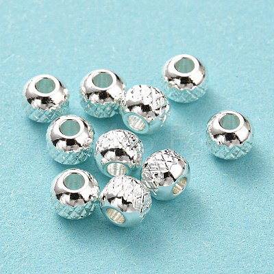 201 Stainless Steel Beads STAS-A057-01B-S-1
