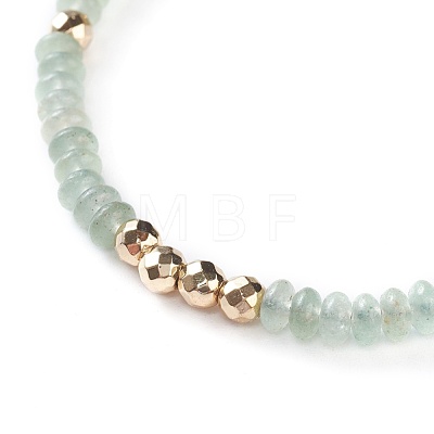Natural Mixed Gemstone Braided Bead Bracelets BJEW-O175-C-1