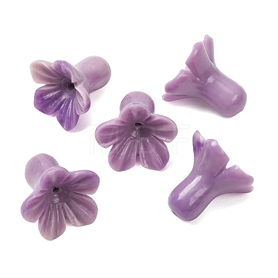 Dyed Synthetic Coral Carved Beads GG-CBAE64B-02B-02-1