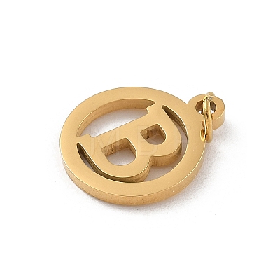 304 Stainless Steel Charms
with Jump Ring STAS-R001-02G-B-1