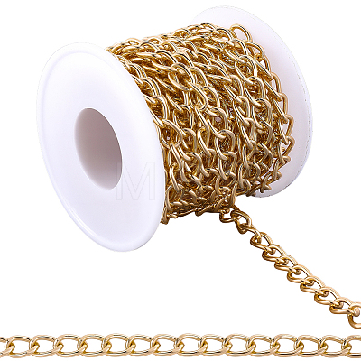 5M Aluminium Twisted Curb Chains CHA-BM0001-01G-1