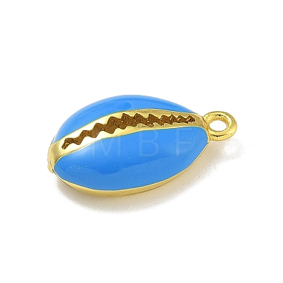 Rack Plating Brass Enamel Pendants KK-G515-19G-07-1