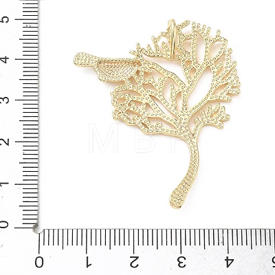 Brass Pendants KK-G601-05G-08-1