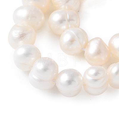 Natural Cultured Freshwater Pearl Beads Strands PEAR-I007-07Q-03C-1