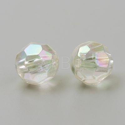 Transparent Acrylic Beads TACR-Q241-06-10mm-1