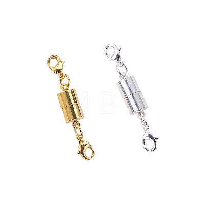 Brass Magnetic Clasps KK-CJ0001-09-1
