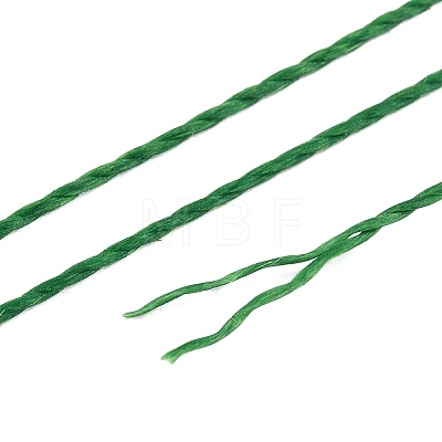 2-Ply Round Waxed Cotton Thread Cords YC-T004-01A-18-1