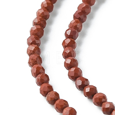 Natural Red Jasper Beads Strands G-F748-H01-01-1
