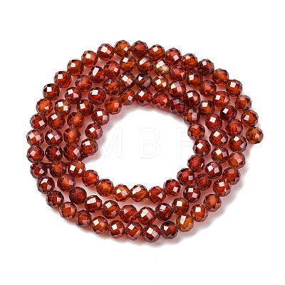 Cubic Zirconia Beads Strands G-G792-47-03C-1