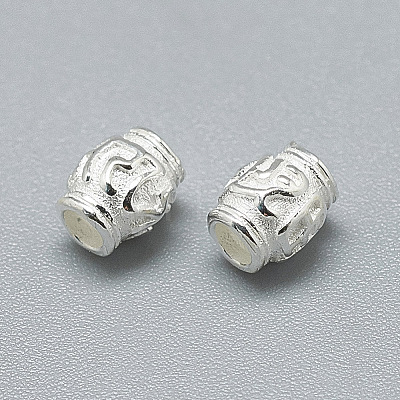 925 Sterling Silver Beads X-STER-T002-293S-1