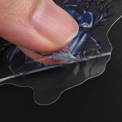 40Pcs 20 Styles PET Adhesive Waterproof Stickers Set DIY-K032-50E-1