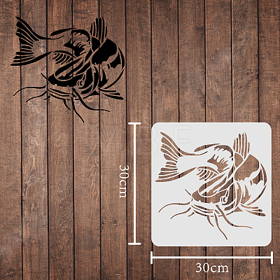Plastic Reusable Drawing Painting Stencils Templates DIY-WH0172-287-1
