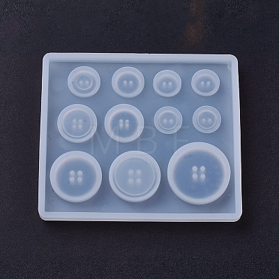 Silicone Button Molds X-DIY-L005-18-1