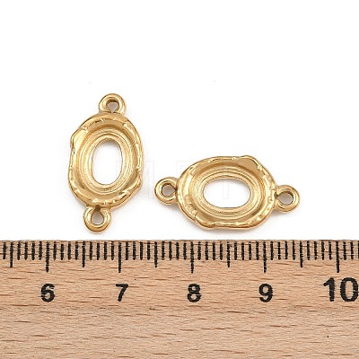 304 Stainless Steel Connector Cabochon Settings STAS-L303-29G-1