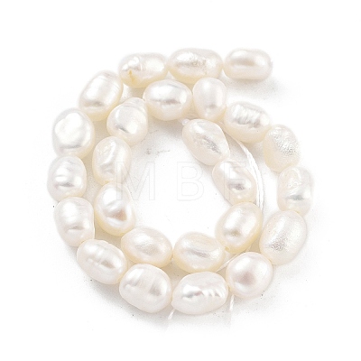 Natural Cultured Freshwater Pearl Beads Strands PEAR-P062-32D-1