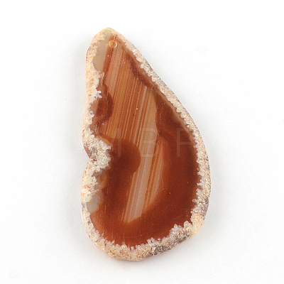 Dyed Mixed Shape Natural Agate Gemstone Big Pendants G-R300-03-1
