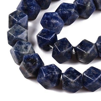 Natural Sodalite Beads Strands G-T138-41-1