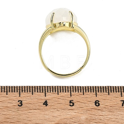 Brass Cuff Open Rings RJEW-D347-04G-16-1